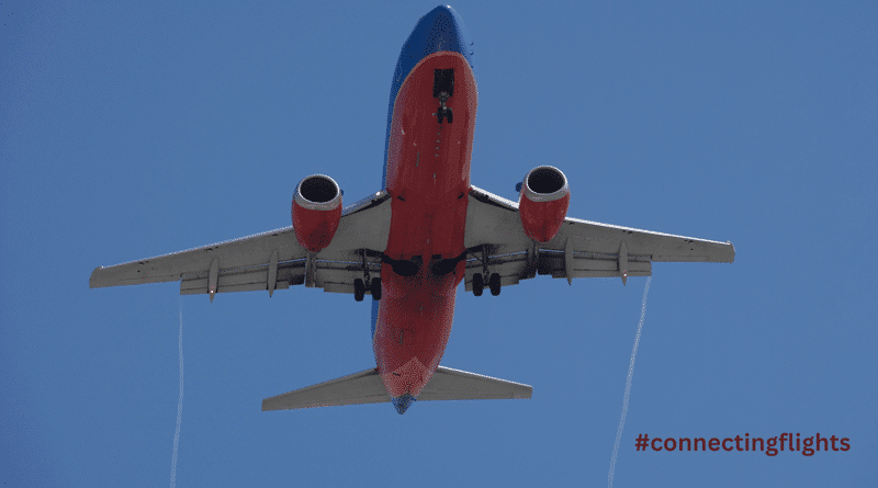 Commercial Airplane in the Air