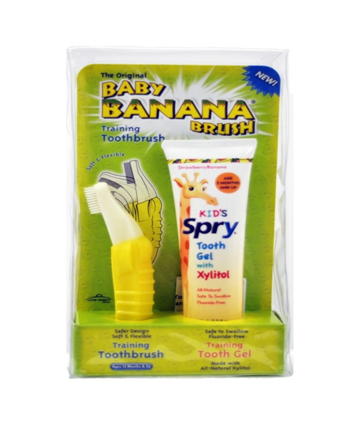 Xlear Baby Banana Toothbrush Xlear Baby Banana Toothbrush1