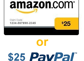 25 giveaway amazon paypal