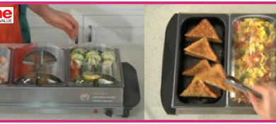 NonStick Tripple Buffet Server giveaway