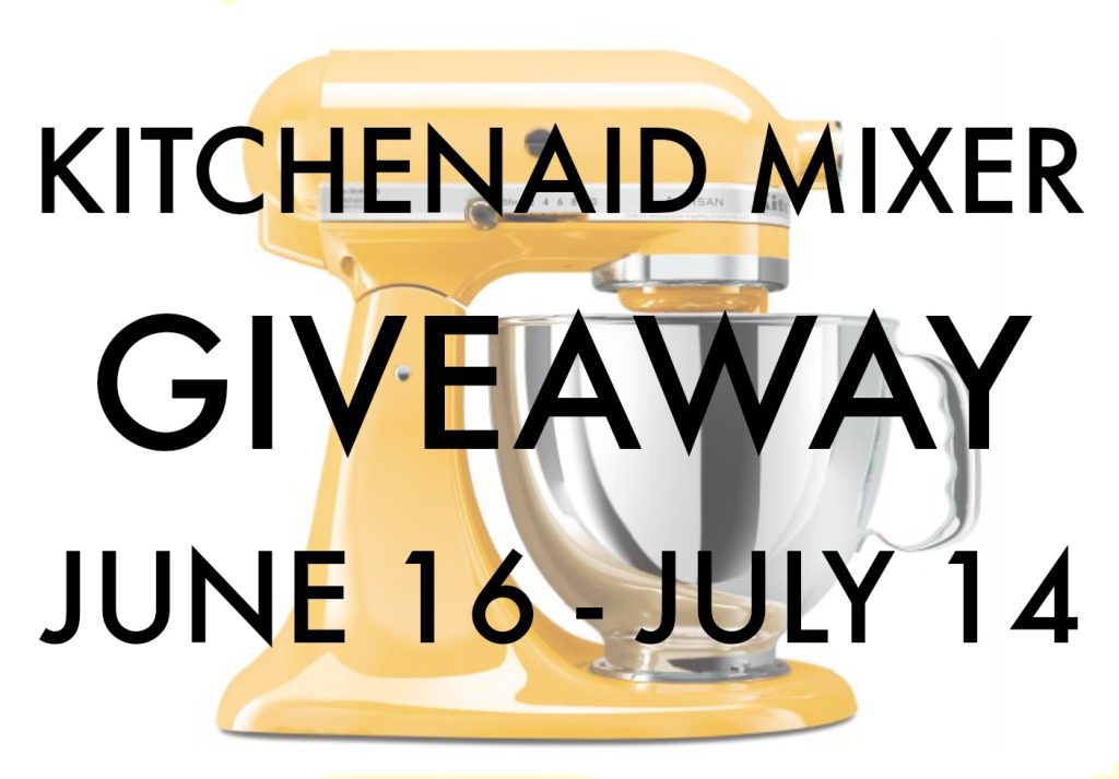 KitchenAid Mixer Giveaway Spring