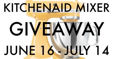 KitchenAid Mixer Giveaway Spring