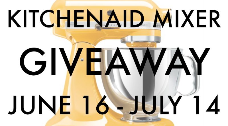 KitchenAid Mixer Giveaway Spring