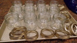 If my jars cool too much, I will often pop them into the oven at 250 for a few minutes before filling.