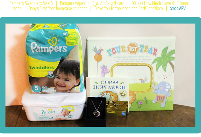 PAMPERs firsts giveaway button