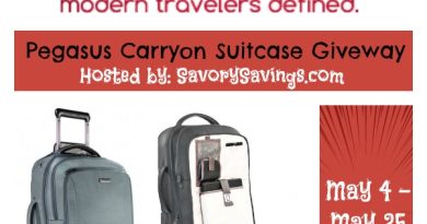 ECBC Pegasus Carryon Suitcase Giveaway May 4 25