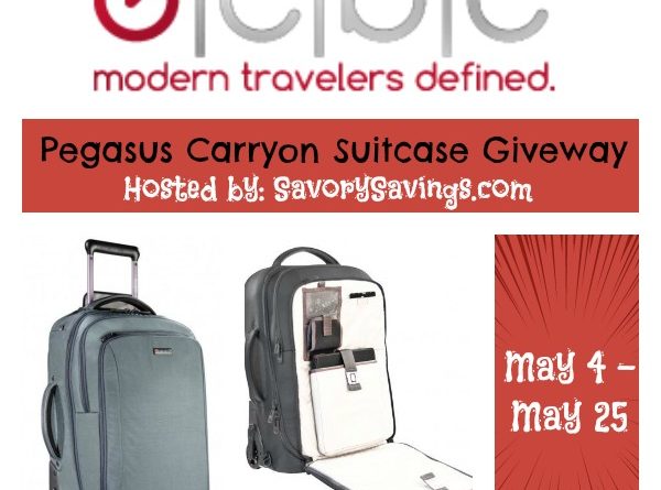 ECBC Pegasus Carryon Suitcase Giveaway May 4 25