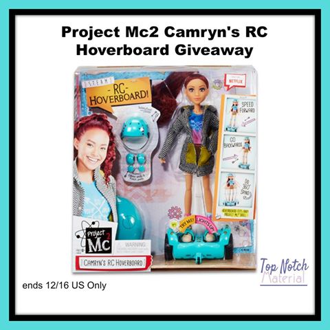 Project Mc2 Camryn's RC Hoverboard Giveaway
