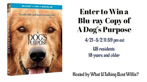 A Dog's Purpose Giveaway