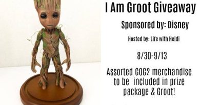 I am Groot Giveaway