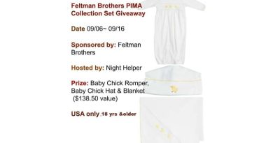 Feltman Brothers PIMA Collection Giveaway (Value$138.50)