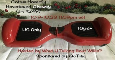 Gotrax Hoverfly Hoverboard Giveaway