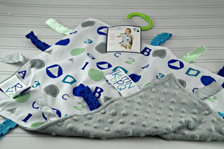 Sensory Tag Blankets from Baby Jack and Company Beautiful Touches