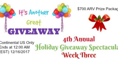Holiday Spectacular Week Three Giveaway Feature Image