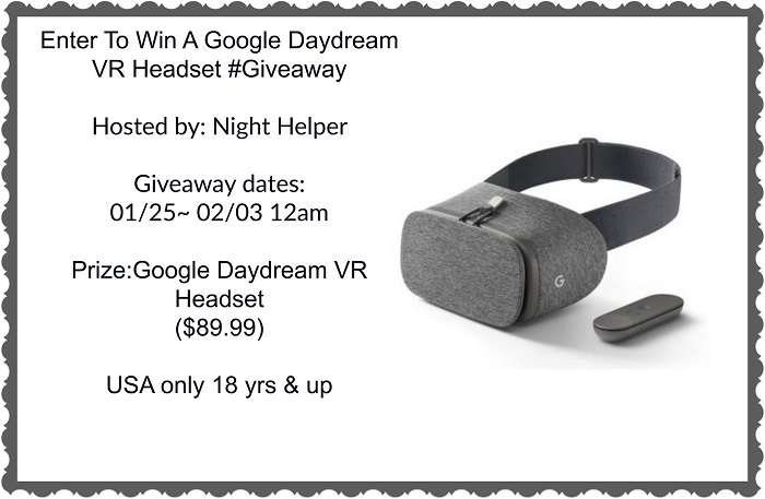 Google Daydream VR Headset Giveaway