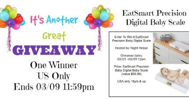 Baby Scale Giveaway Feature Image