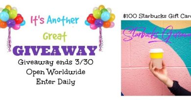 Starbucks March Giveaway Feature Image