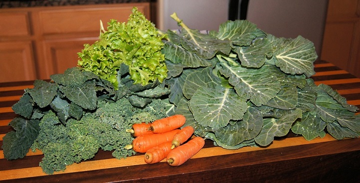 Kale, Collards, and Swiss chard