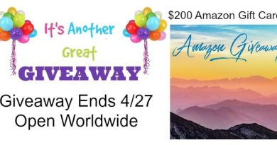 March Amazon Giveaway Feature Image