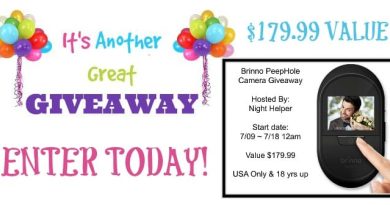 bRINNO Great Giveaway Feature Image