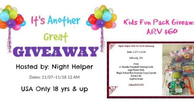 Kids Fun Pack Giveaway Feature Image
