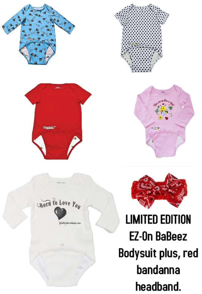 EZ-On BaBeez The Non Bottom Closure Onesies for Baby