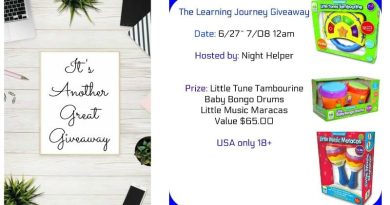 The Learning Journey Giveaway