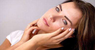 Girl with Beautiful Skin