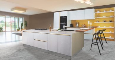 Sleek Kitchen with Gleaming Coutertops - Ultimate Guide to Kitchen Countertops