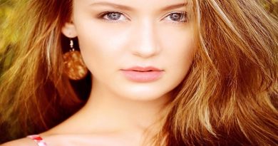 Lovely red head with beautiful skin.