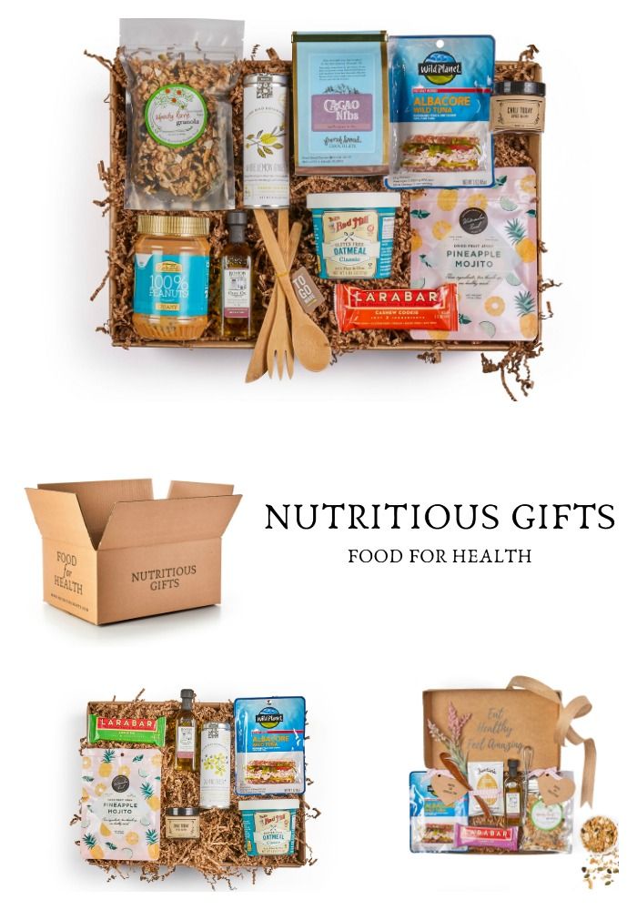 Gift Boxes from Nutritious Gifts - Living With Cancer Gift Guide