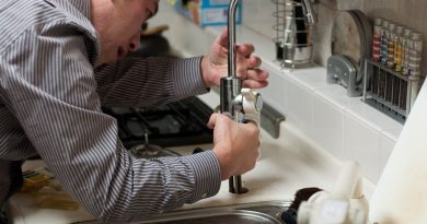 Plumber Repairing Kitchen Faucet - The Most Common Emergency Plumbing Issues