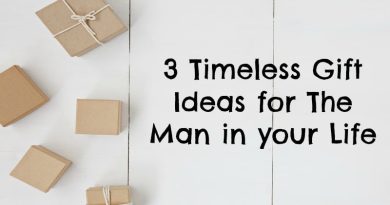 Masculine Wrapped Gifts