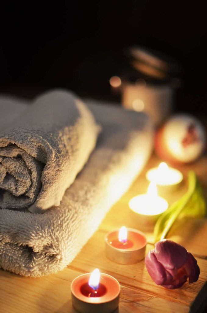 Towels and Candles - Everything You Need for an At- Home Spa Experience