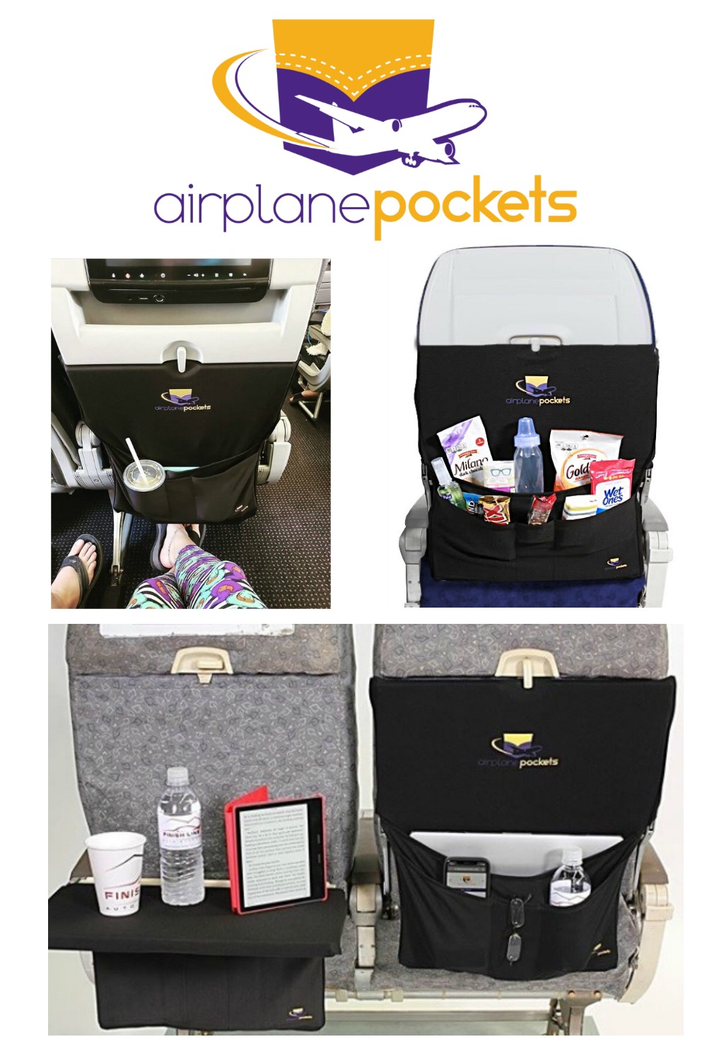 Clean and Organized Travel with Airplane Pockets! - Beautiful Touches