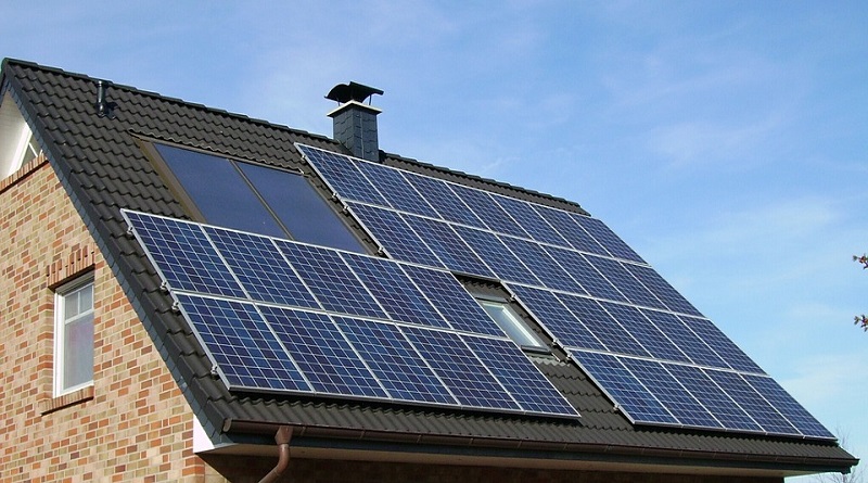 Solar Panels on Home Roof - Environmental Benefits of Solar Power