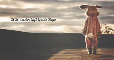 Person in Easter Bunny Costume Walking into the Sunset - 2020 Easter Gift Guide