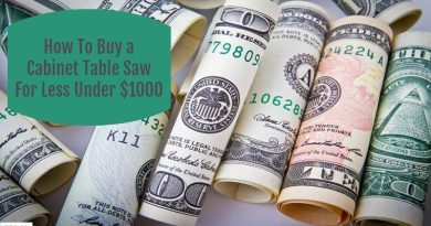 Rolled up Bills - Buy a Cabinet Table Saw