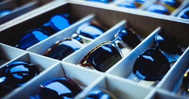 Tray of Prescription Sunglasses