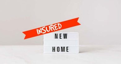 Insured New Home Sign - Home Insurance