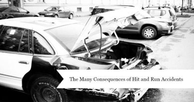 Wrecked Car in Parking Lot - Hit and Run Accidents