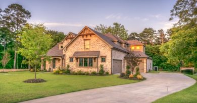 Brick Home with large driveway and beautiful Lawn -