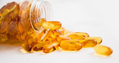 Golden Yellow Transulcent Capsules spilling out of Clear Jar - Preparing For Your Fitness Journey