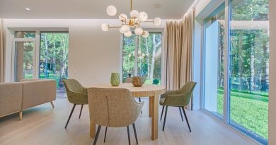 Open living dining room with vinyl flooring - the Best Flooring for your home