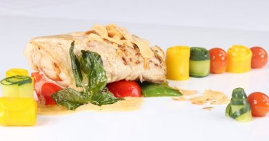 Salmon and Fresh Vegetables