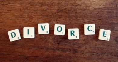 Why a Marriage Ends in Divorce Scrabble Tiles Spelling Divorce