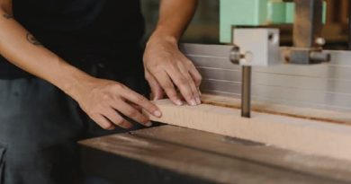 Table Saws Man using a table saw
