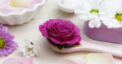 Best Self-Care Tips flowers and bath salts