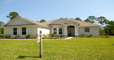 Large Home with for sale sign in yard