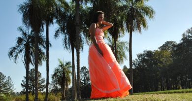 Help Your Daughter Prepare For Her Prom Teen in orange prom dress